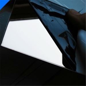 Tôle d'acier inoxydable miroir